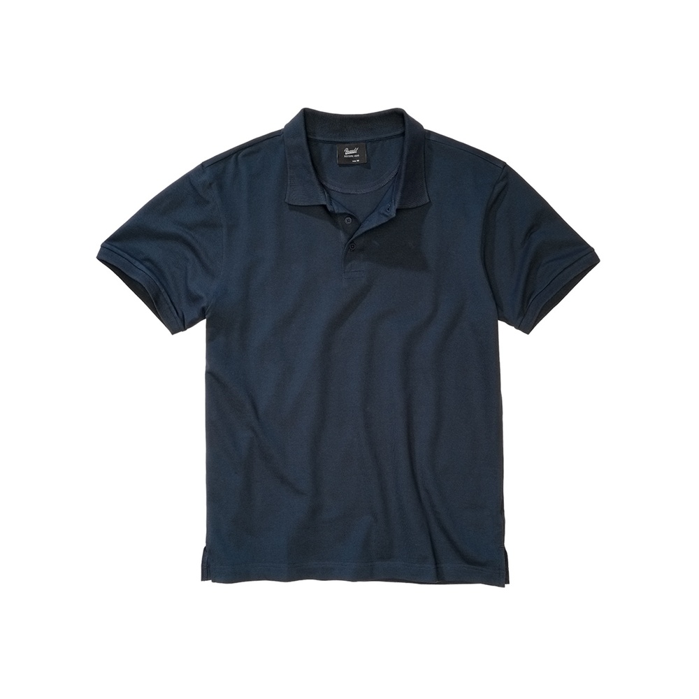 Brandit - Pique Short Sleeve Polo hemd - Dunkelblau